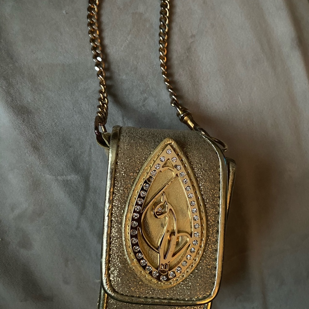 Old school Baby phat flip phone case carrier